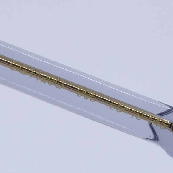 Gucci GG1120O 005 Eyeglasses Transparent Blue 55mm Square Frame - Picture 7 of 10